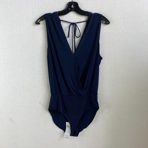 BCBGENERATION Navy Blue Bodysuit NWT